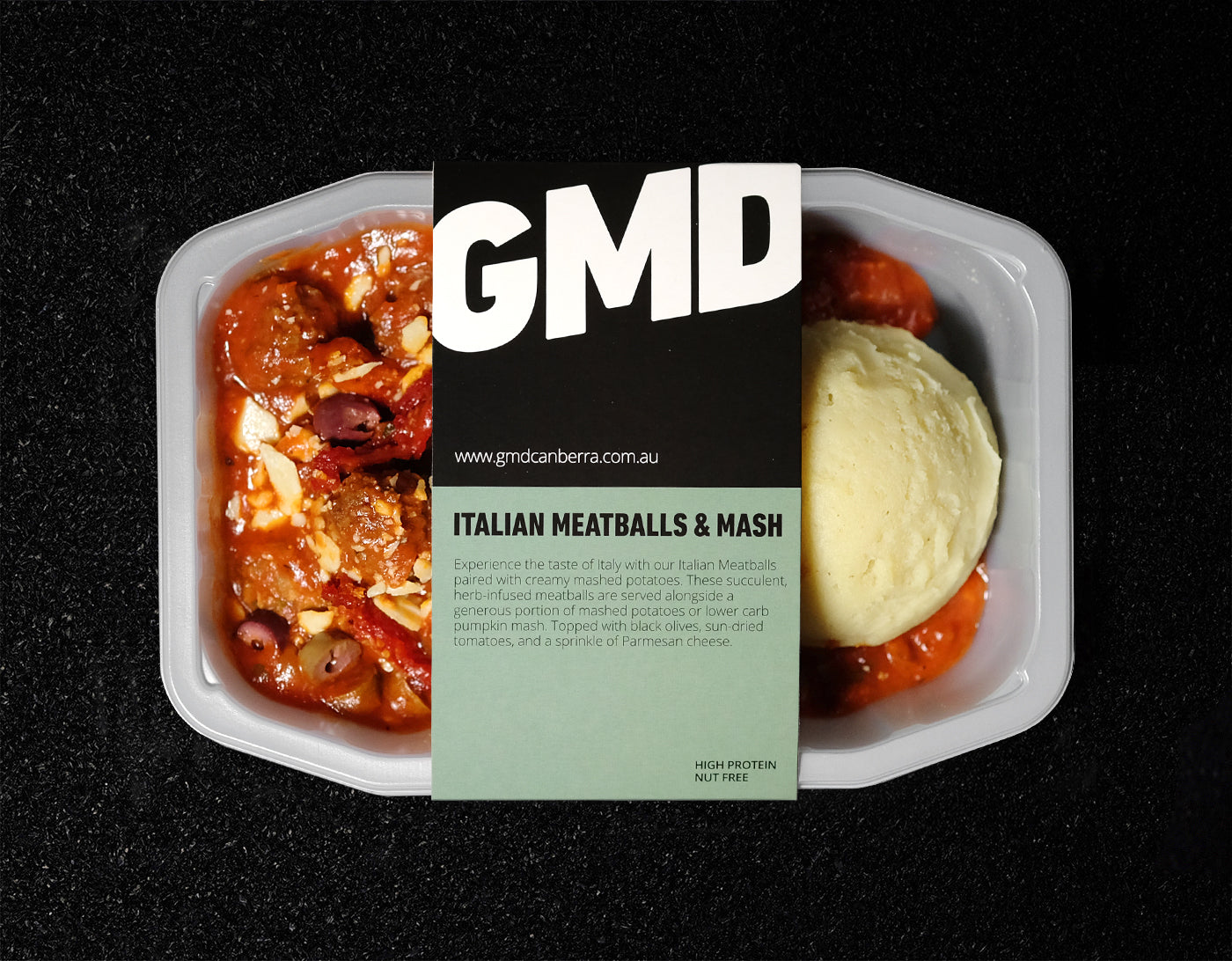 ITALIAN MEATBALLS & MASH