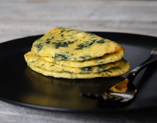 FETA & SPINACH OMELETTES